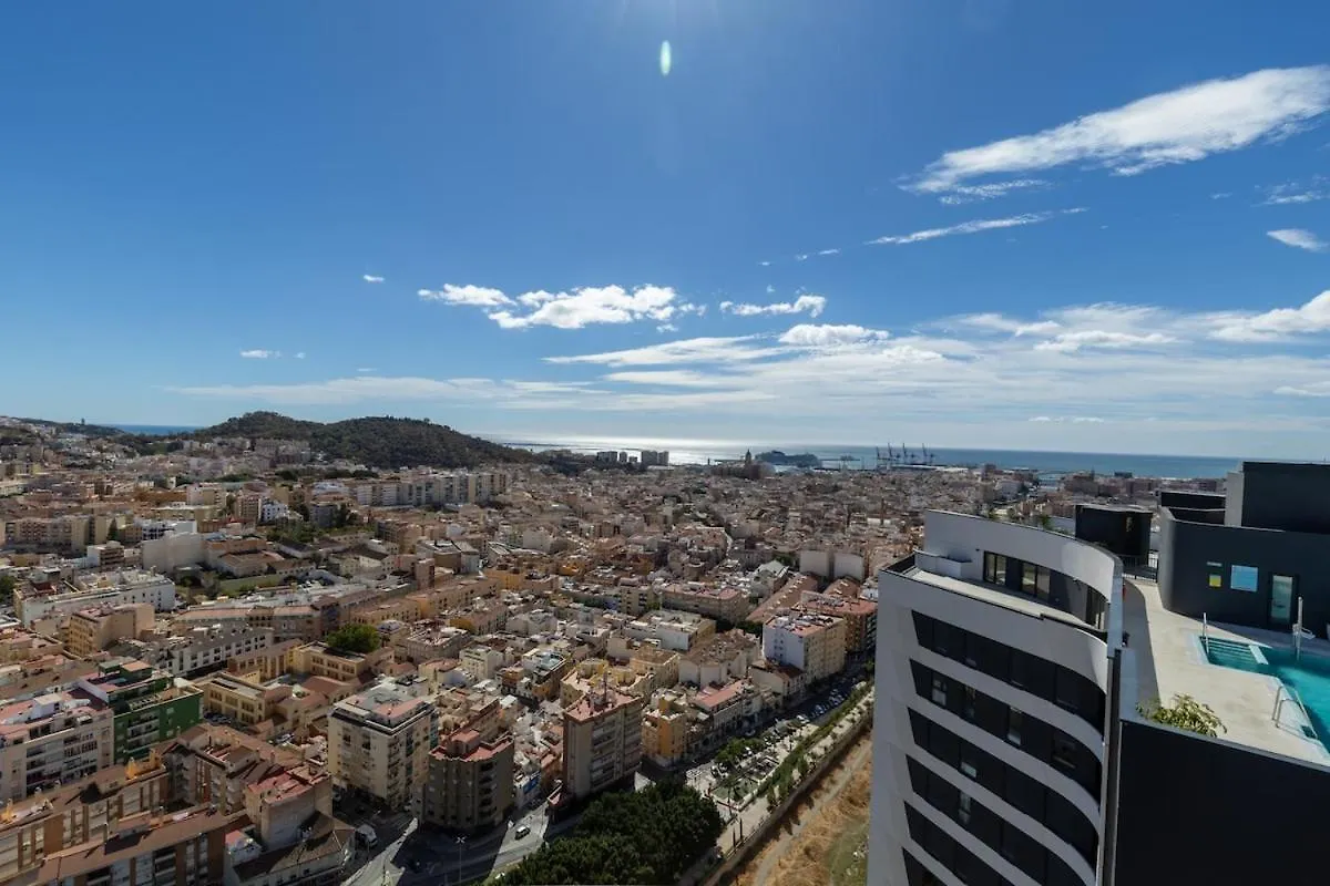 Malaga Skyline Diamond Suite 23Th Floor Apartment