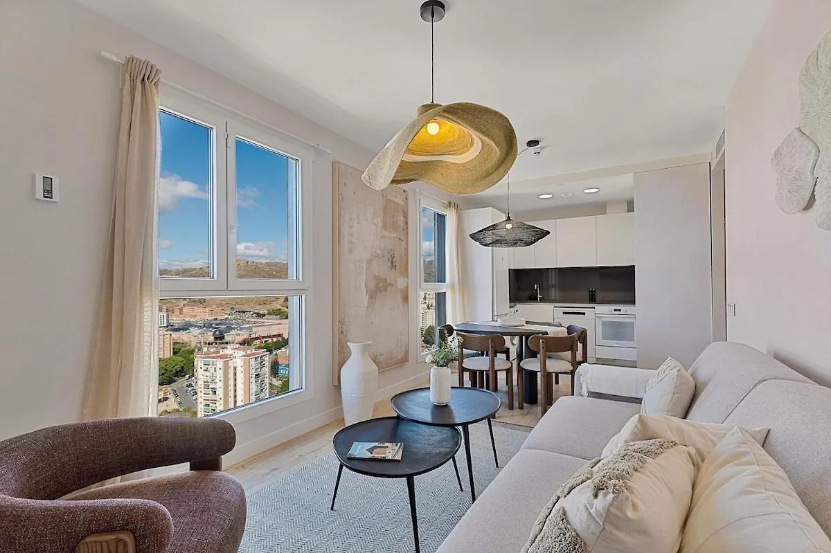 Malaga Skyline Diamond Suite 23Th Floor Apartment